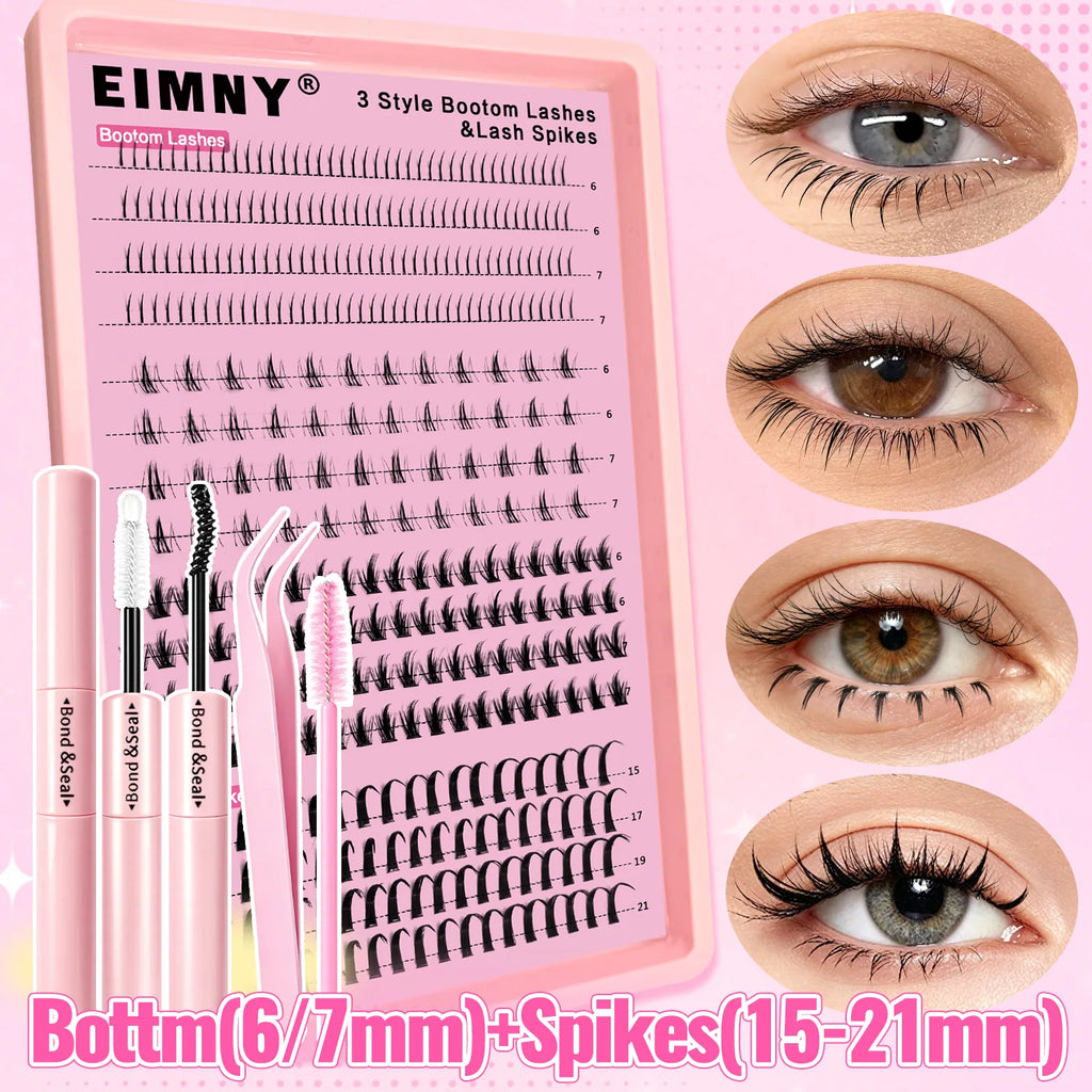 Pro-Glam All-in-One  Wispy Eyelash Extension Kit