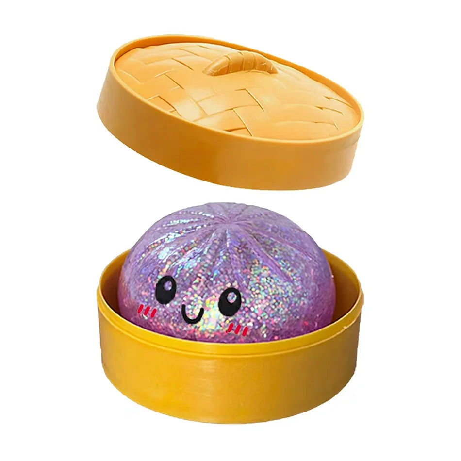 The Viral Dumpling Squishes - Cute, Colorful & Mystery Glitter!