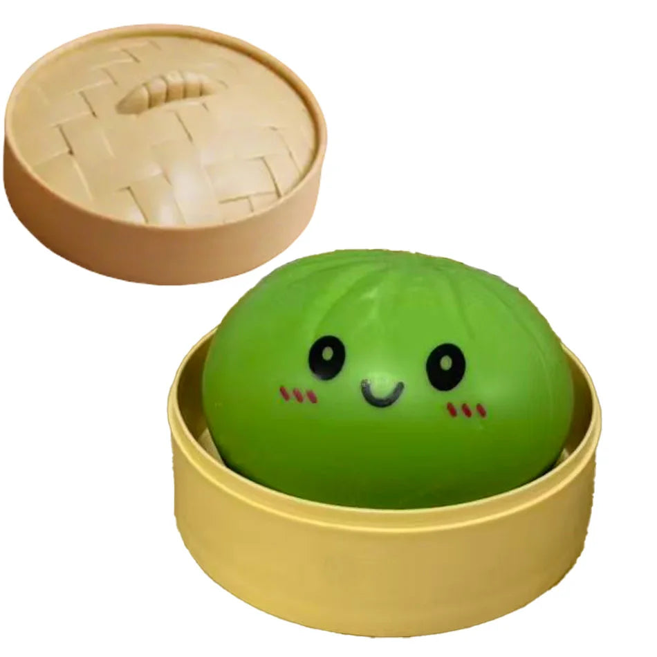 The Viral Dumpling Squishes - Cute, Colorful & Mystery Glitter!