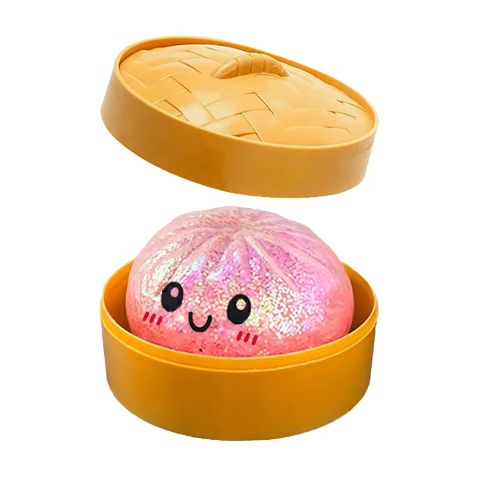 The Viral Dumpling Squishes - Cute, Colorful & Mystery Glitter!