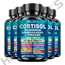 The Daily De-Stress Blend - Cortisol Supplement with Magnesium, Ashwagandha, L-Theanine - Manage Stress, Maintain Calm & Support Adrenal Health