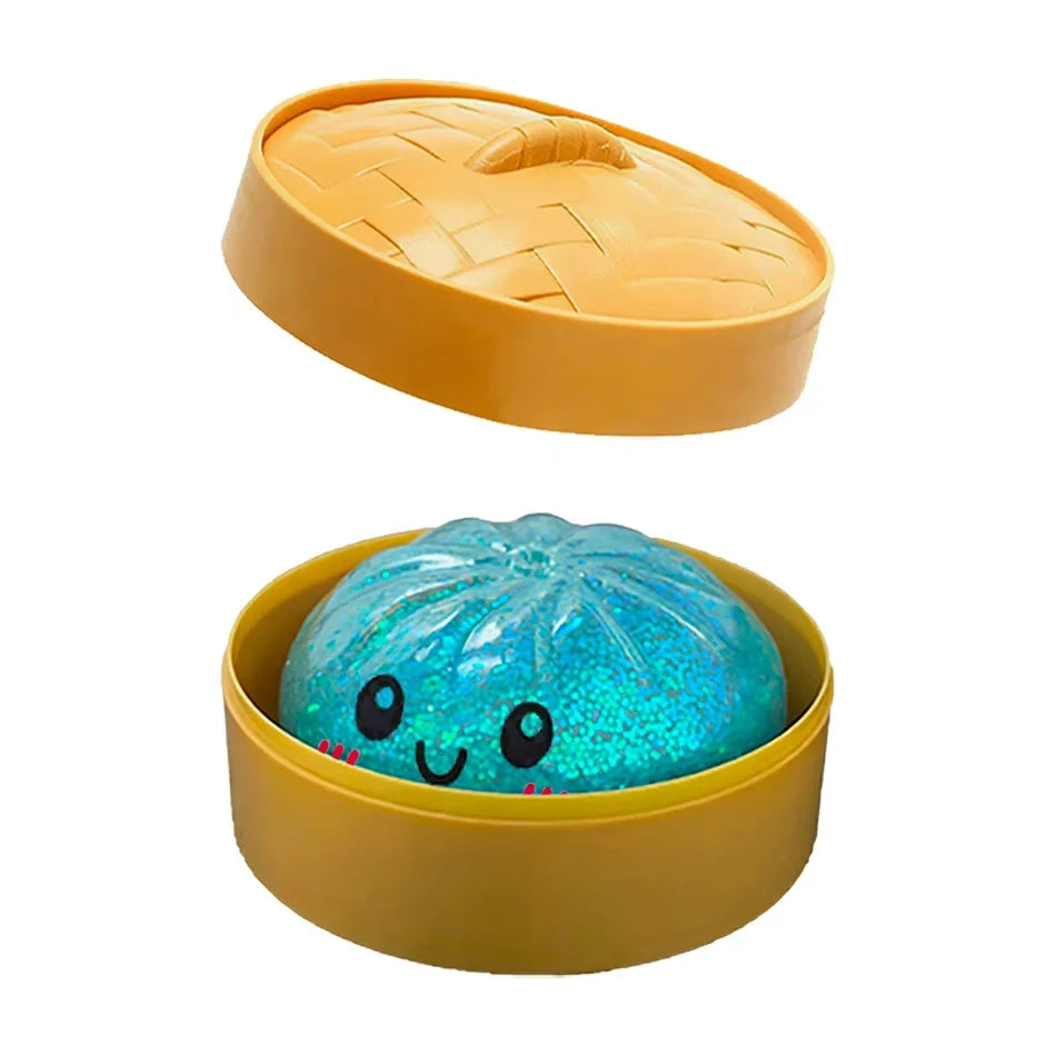 The Viral Dumpling Squishes - Cute, Colorful & Mystery Glitter!