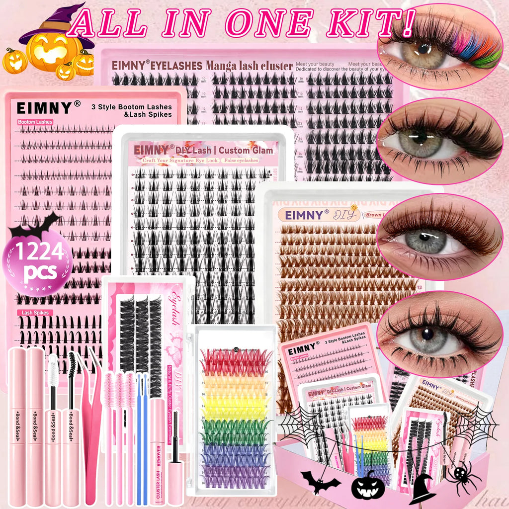 Pro-Glam All-in-One  Wispy Eyelash Extension Kit